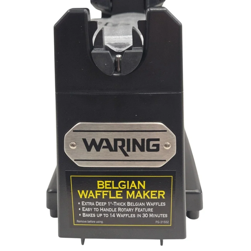 Waring Belgian Waffle Maker WMK200 Stainless Steel New